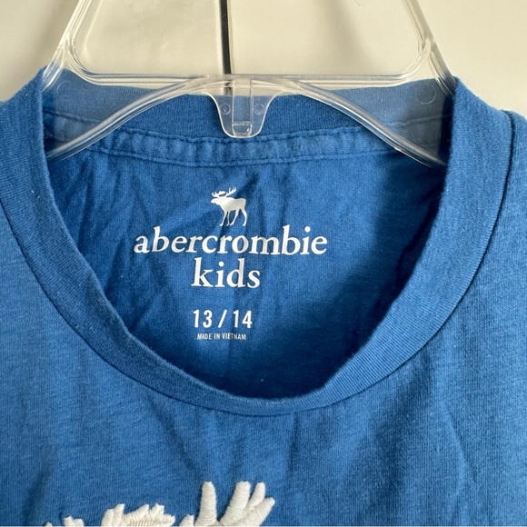 Blue Abercrombie & Fitch Kids T-Shirt - Picture 5 of 9